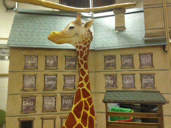 Dirty Windows & a Giraffe
